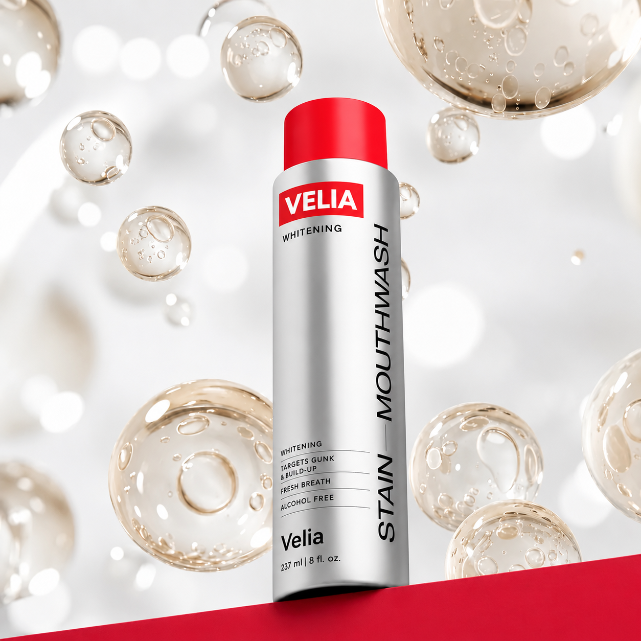 Zahnweiß-Mundwasser – Velia